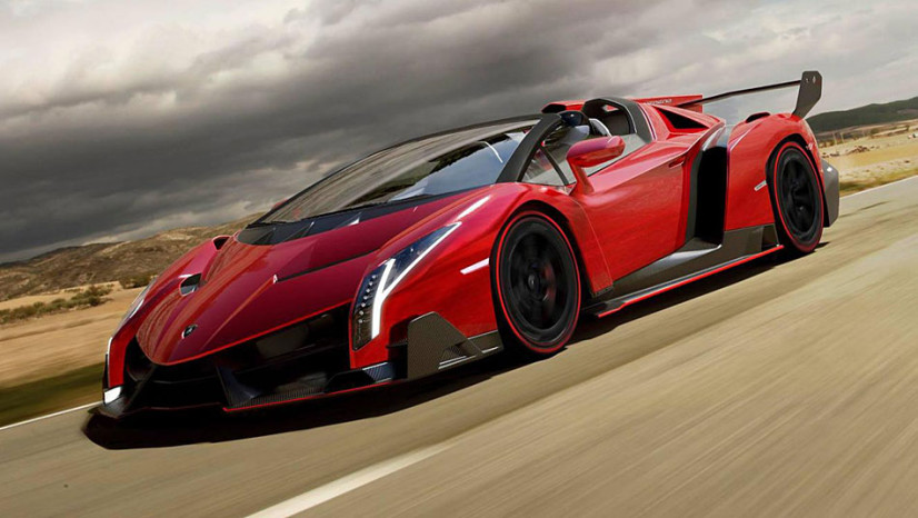 lamborghini veneno roadster