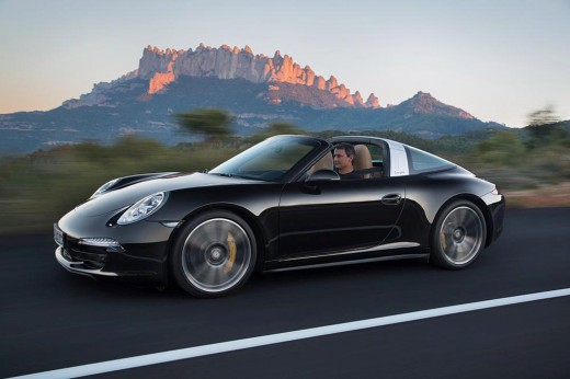 porsche 911 targa noire