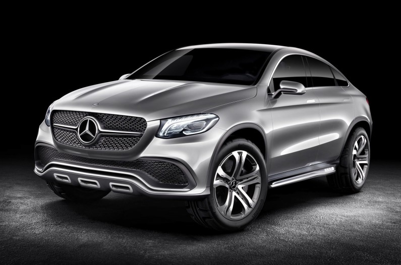 Concept mercedes SUV coupe