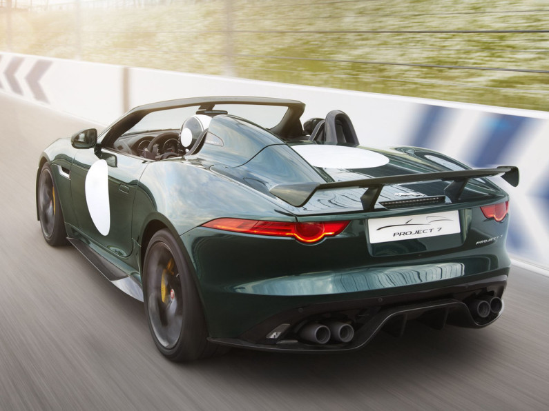 F-Type Project 7 arrière