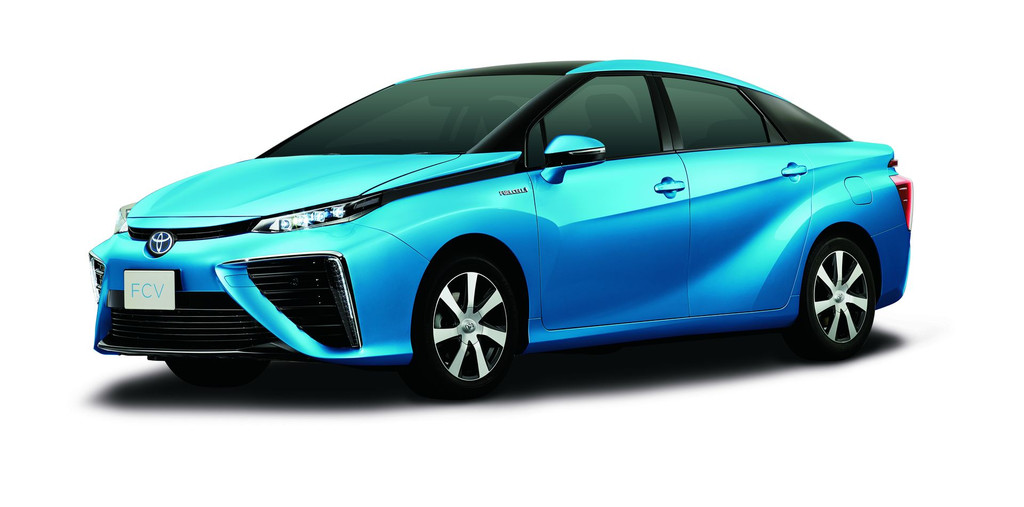 toyota fuel cell sedan toyota hydrogène