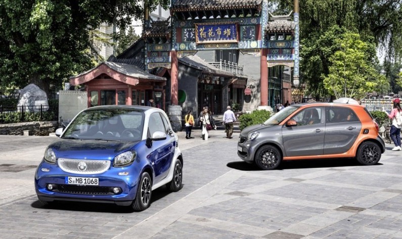 smart fortwo et forfour