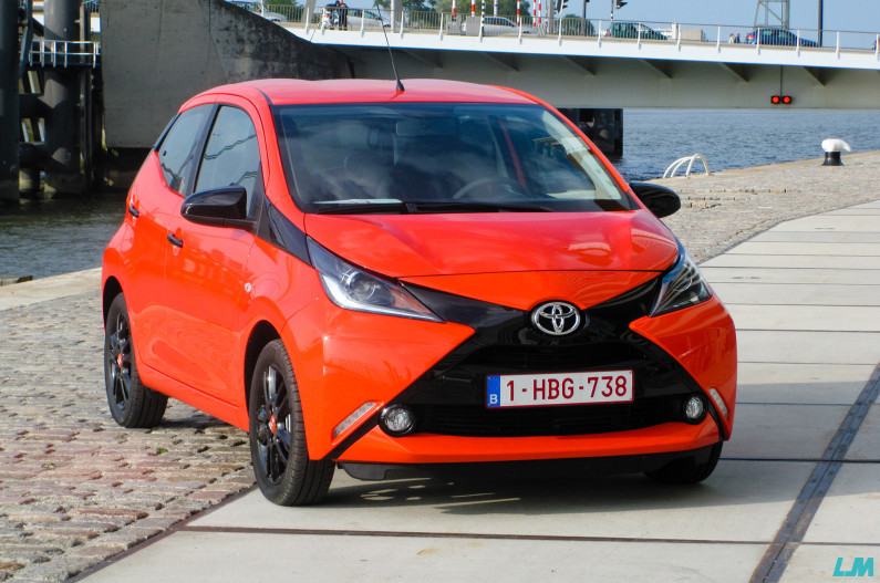 Toyota Aygo Orange Pop