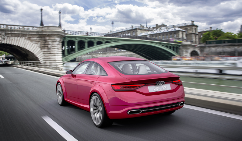 Audi TT Sportback concept arrière