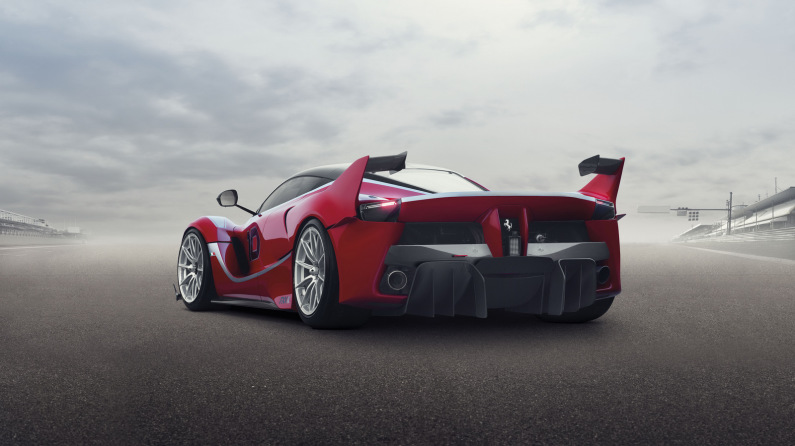 LaFerrari FXX K vue arriere