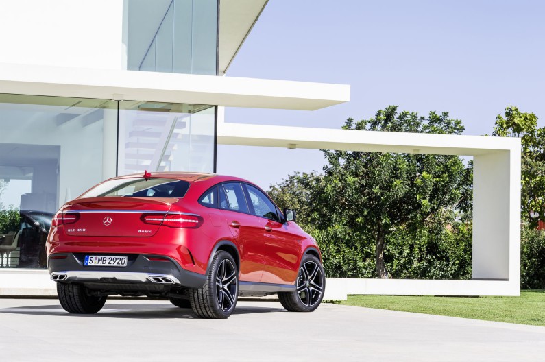 GLE Coupé arrière