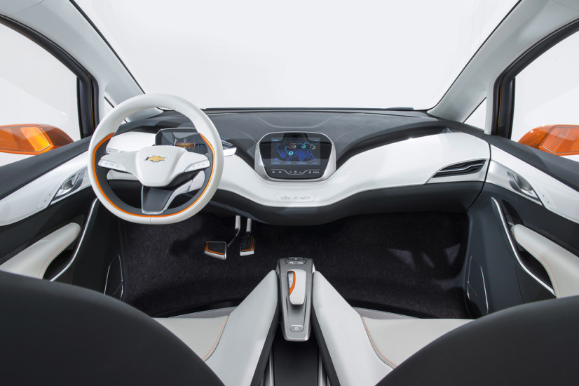 vue intérieur Chevrolet Bolt EV Concept