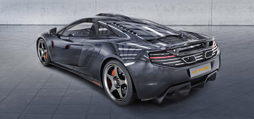 McLaren 650S Le Mans arrière