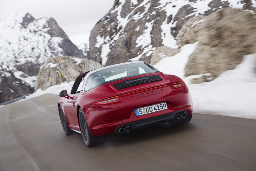 911 Targa 4 GTS arrière