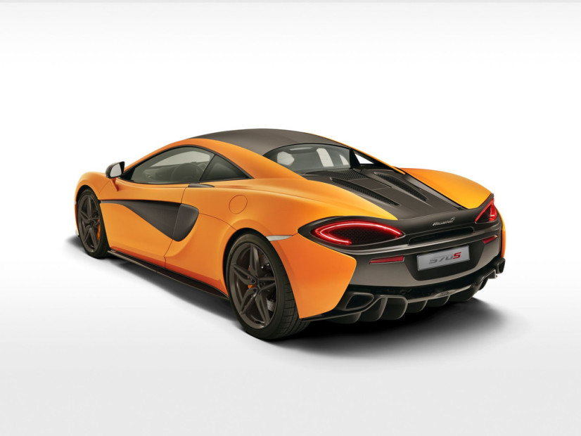 vue arrière McLaren 570s