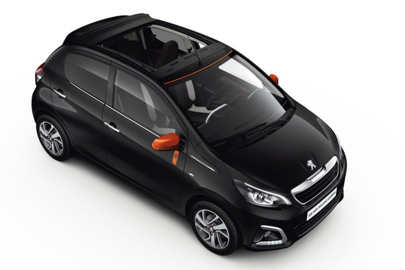 Peugeot 108 Roland Garros noire