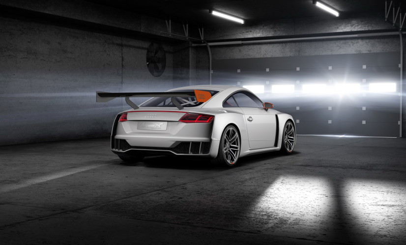 Vue arrière Audi TT Clubsport Turbo