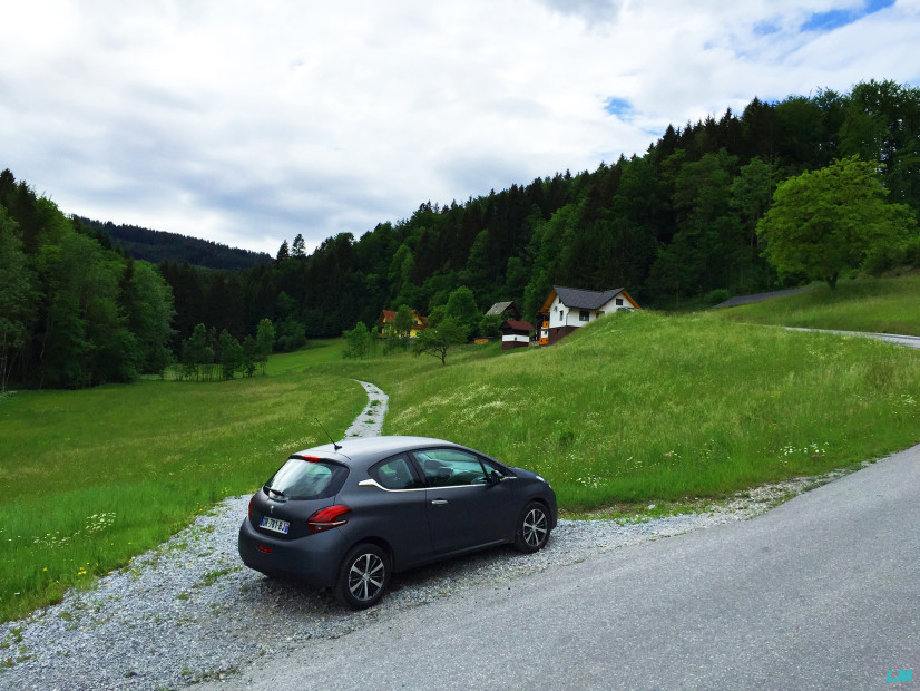 Vue arrière nouvelle Peugeot 208