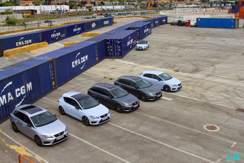 Famille Leon Cupra circuit