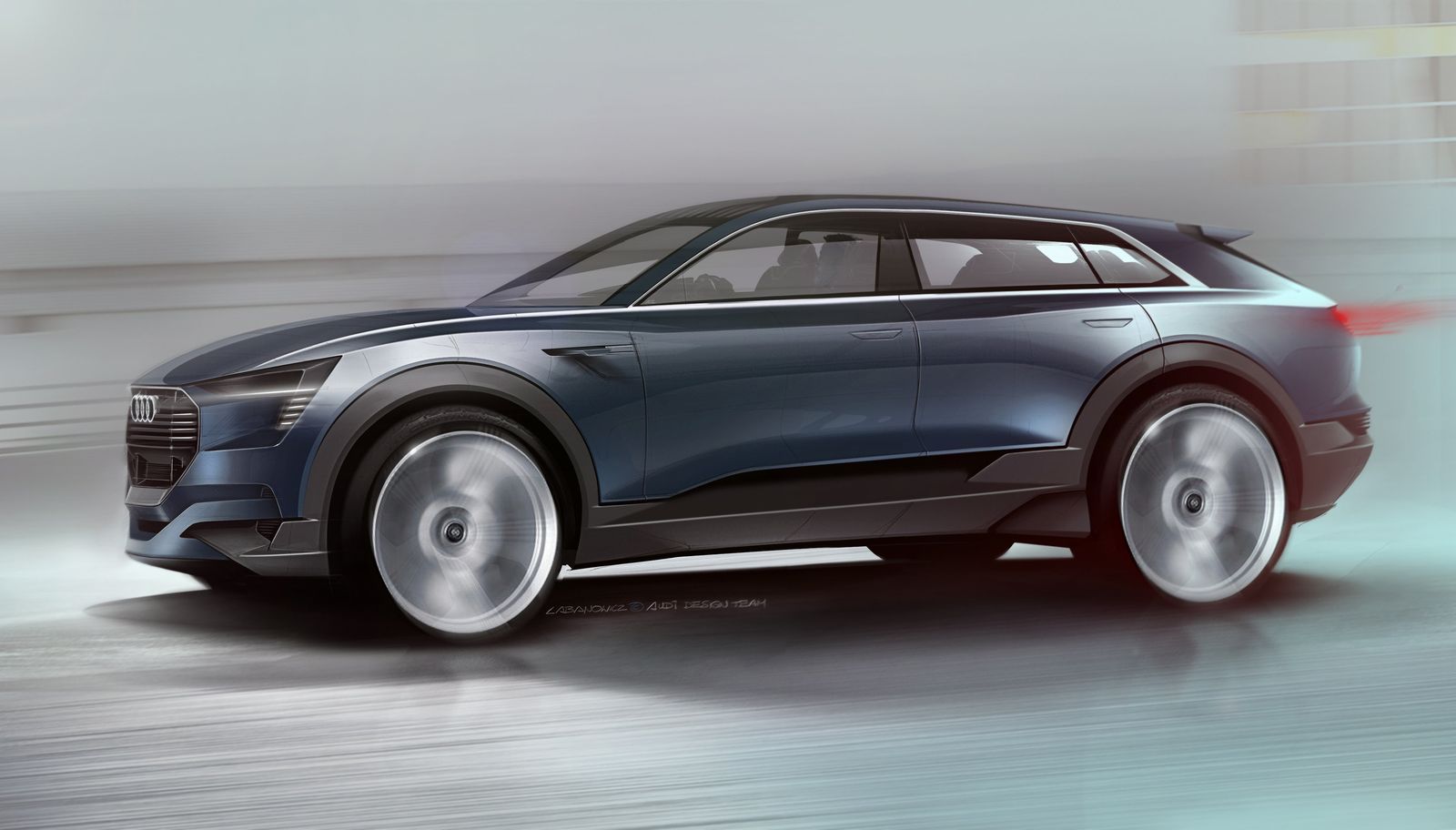 The Future Of Luxury: The Audi E Tron Quattro Concept