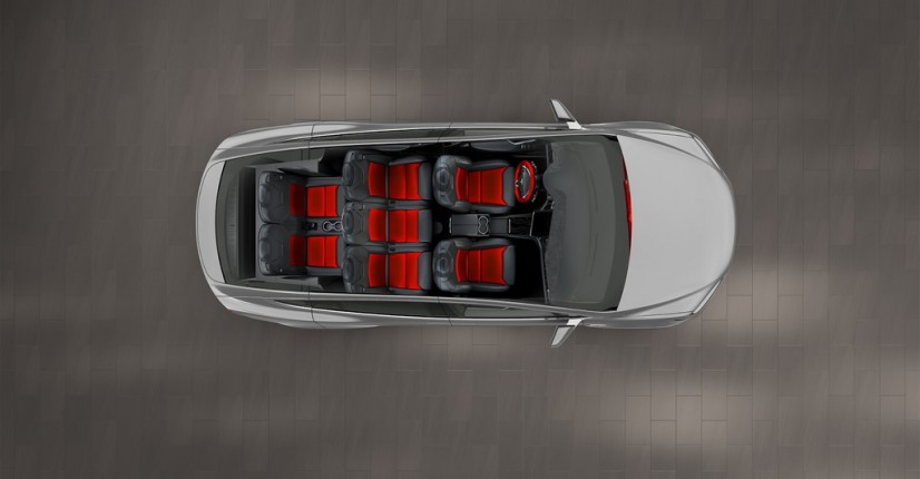 Tesla Model X intérieur