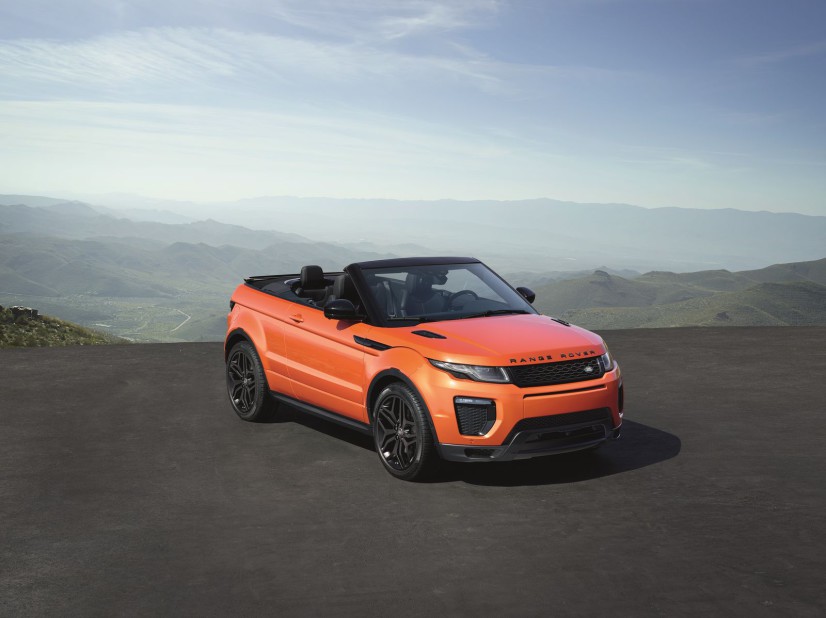 Range Rover Cabirolet Evoque Cabriolet, le 1er SUV cabriolet compact premium