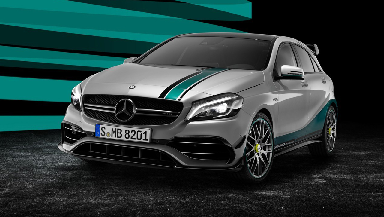 Mercedes A45 AMG Petronas World Championship Edition