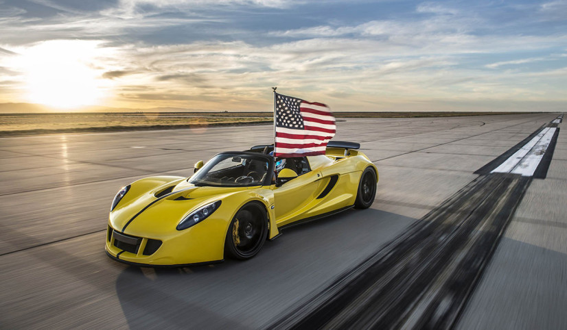 Record du monde Hennessey Venom GT