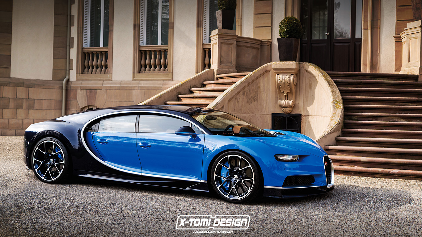 Bugatti Chiron 4 places Bugatti Chiron 4 places