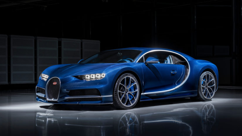 Bugatti Chiron Bleu Royal
